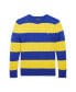 Big Boys Striped Cable-Knit Cotton Sweater Разноцветный, 8/10 - фото #1