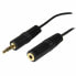 Фото #1 товара Удлинительный кабель Jack (3,5 мм) Startech MU12MF 3,7 м Чёрный