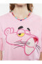 Топ LC Waikiki Pink Panther Crop Tee