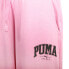 Puma Squad Fleece Pants Womens Pink Casual Athletic Bottoms 68154248