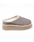 Фото #1 товара Women's Mini Sheepskin Slippers, Grey Suede