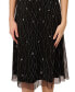 ფოტო #5 პროდუქტის Women's Beaded Flutter-Sleeve Midi Dress