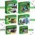 Фото #5 товара LEGO Minecraft Frozen Peaks Set with Steve, Creeper and Goat Figures, Icy Biome and Cave Video Game Toy with Accessories 21243
