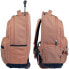 School Rucksack with Wheels Milan Pink 52 x 34,5 x 23 cm