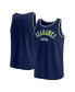 ფოტო #1 პროდუქტის Men's College Navy Seattle Seahawks Bet Tank Top