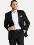 Фото #1 товара Tommy Hilfiger Men's Modern Fit Wool Th Flex Stretch Suit Jacket Black 48R