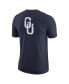 Фото #4 товара Men's Navy Georgetown Hoyas 2-Hit Vault Performance T-shirt