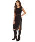 Фото #7 товара Women's Astor Studded Side-Slit Midi Dress, Regular & Petite