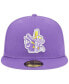 Фото #3 товара Men's Purple New Hampshire Fisher Cats Theme Nights New Hampshire Primaries Uncle Sam 59FIFTY Fitted Hat