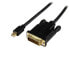 Фото #2 товара StarTech.com 3ft (0.9m) Mini DisplayPort to DVI Cable - Active Mini DP to DVI Adapter Cable - 1080p Video - mDP 1.2 to DVI-D Single Link - mDP or Thunderbolt 1/2 Mac/PC to DVI Monitor - 0.9 m - Mini DisplayPort - DVI-D - Male - Male - Straight