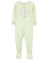 Фото #3 товара Baby 1-Piece Heart 100% Snug Fit Cotton Footie PJs 18M