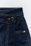 Фото #11 товара Джинсовая юбка шорты с запахом z1975 ZARA