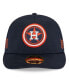 Фото #2 товара Men's Navy Houston Astros 2024 Clubhouse Low Profile 59FIFTY Fitted Hat
