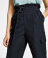 ფოტო #3 პროდუქტის Women's Belted Cargo Pants, Created for Macy's