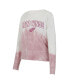 Women's Pink/White Detroit Red Wings Orchard Tie-Dye Long Sleeve T-Shirt