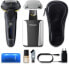 Фото #10 товара Panasonic ES-LV97-K803 Wet/Dry Razor, 5-Way Shaving Head with Linear Motor, Includes Cleaning and Charging Station, Black & ER-GN300 Nose Hair Trimmer, Flexible, Black