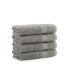 Фото #2 товара Полотенце домашнее Aston And Arden Aegean Eco-Friendly Recycled Turkish Hand Towels (4 Pack) 18x30 600 г/м2 Solid Color with Weft Woven Stripe Dobby 50% Recycled 50% Long-Staple Ring Spun Cotton Blend Low-Twist Plush Ultra Soft