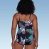 Фото #2 товара Women's Waist Detail Over the Shoulder One Piece Swimsuit - Aqua Green