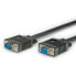 Фото #2 товара ROLINE HQ VGA Cable - HD15 M - HD15 F 6 m - 6 m - VGA (D-Sub) - VGA (D-Sub) - Male - Female - Black