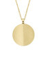 ფოტო #2 პროდუქტის Harlow Linear Texture Gold-Tone Stainless Steel Chain Necklace