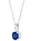 Фото #8 товара Macy's birthstone Pendant in 14k Gold or 14k White Gold