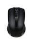 Acer Wireless Mouse Black - Ambidextrous - Optical - RF Wireless - 1600 DPI - Black