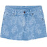 Фото #1 товара PEPE JEANS Patty Floral 1/4 Denim Shorts