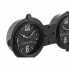 Фото #2 товара Настенное часы DKD Home Decor Стеклянный Чёрный Железо (58 x 6.5 x 18 cm)