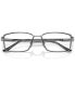 Men's Rectangle Eyeglasses, SH2071T56-O - фото #5