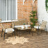 Polyrattan Gartenmöbel-Set 860-286V02YL