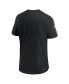 ფოტო #3 პროდუქტის Men's Black New Orleans Saints 2024 Sideline Coach UV Performance T-Shirt