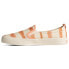 Фото #3 товара Sperry Crest Tie Dye Slip On Sneaker Womens White Sneakers Casual Shoes STS87487