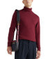 Фото #4 товара Men's Regular-Fit Pima Cotton Cashmere Blend Solid Turtleneck Sweater