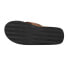 Фото #5 товара London Fog Trevon Flip Flops Mens Brown Casual Sandals CL30381M-T