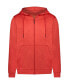 ფოტო #1 პროდუქტის Premium Zip-Up Hoodie for Women with Smooth Matte Finish & Cozy Fleece Inner Lining - Women's Sweater with Hood