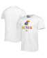 ფოტო #2 პროდუქტის Men's White Kansas Jayhawks Pride Fresh T-shirt