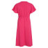 Фото #4 товара VILA Loe Short Sleeve Wrap Midi Dress