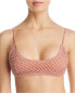 MINKPINK 285938 Adrift Crochet Scoop Bralette Bikini Top, Size X-Small