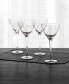 Фото #2 товара Gold Decal Martini Glasses, Set of 4, Created for Macy's