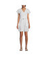 Women's Flutter Sleeve Linen Romper