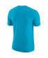 ფოტო #4 პროდუქტის Men's Turquoise Phoenix Suns 2022/23 City Edition Essential Logo Performance T-shirt