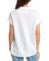 Фото #2 товара Majestic Filatures Semi Relaxed Linen-Blend T-Shirt Women's