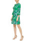 Фото #3 товара Платье женское Eliza J с длинным рукавом, принтом и вышивкой