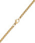 Textured Cross 24" Pendant Necklace in Gold-Tone Ion-Plated Stainless Steel