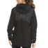 Puma Run Reflective Woven Full Zip Jacket Womens Black Casual Athletic Outerwear