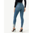 Sofia Jeans by Sofia Vergara High Rise Skinny Ankle Fray Jeans Women's 6 Blue