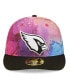 Фото #4 товара Men's Pink, Black Arizona Cardinals 2022 NFL Crucial Catch Low Profile 59FIFTY Fitted Hat