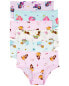 Toddler 6-Pack Disney Princesses Stretch Cotton Underwear 2-3