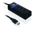 Фото #4 товара iBOX IUH3FB - USB 3.2 Gen 1 (3.1 Gen 1) Type-A - 5000 Mbit/s - Black - 0.5 m