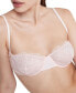 Floral Lace Unlined Balconette Bra QF7351